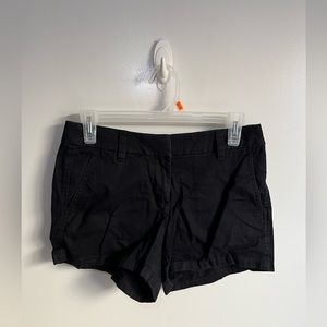 J Crew Black Shorts